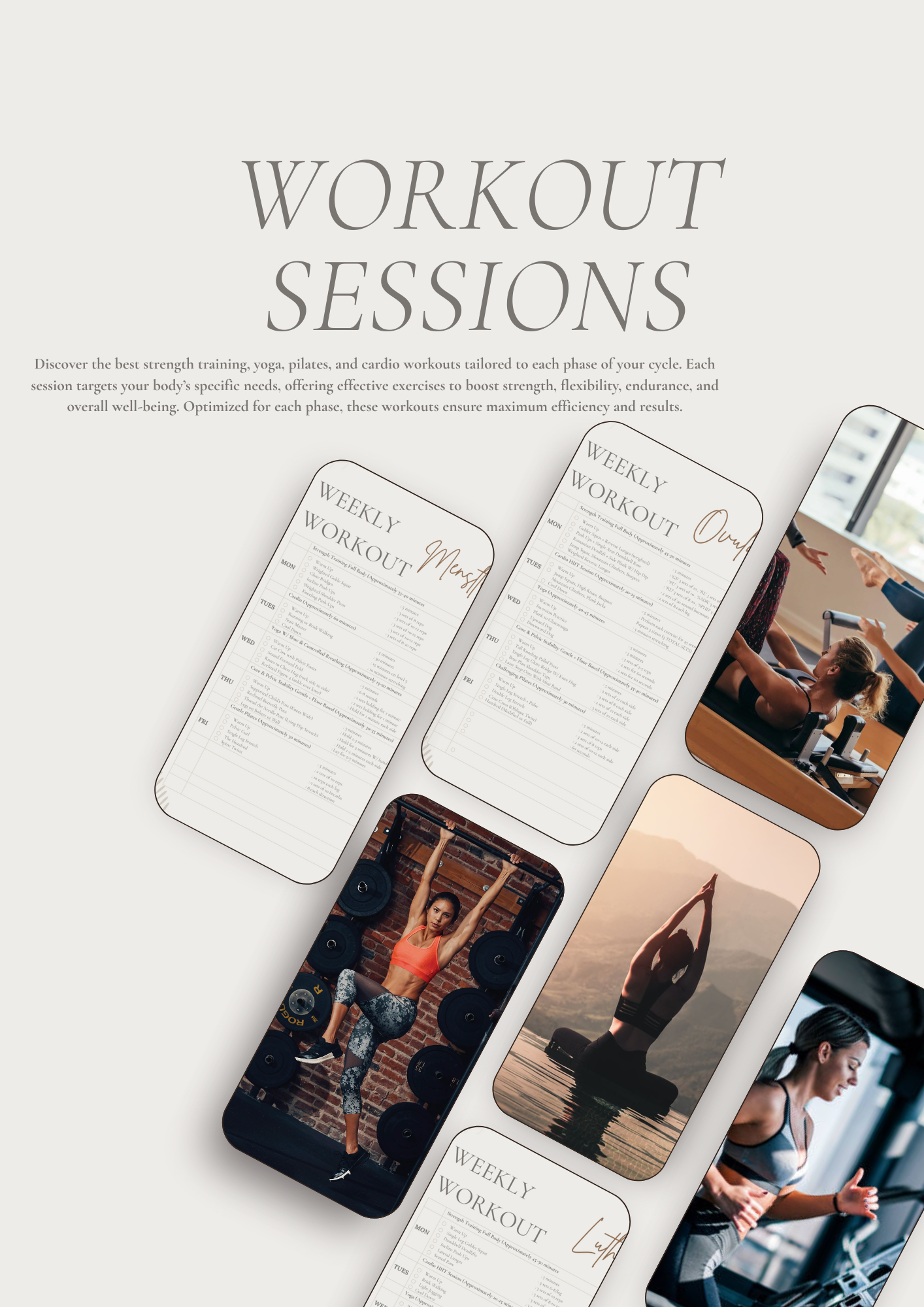 Cycle Syncing Workouts
