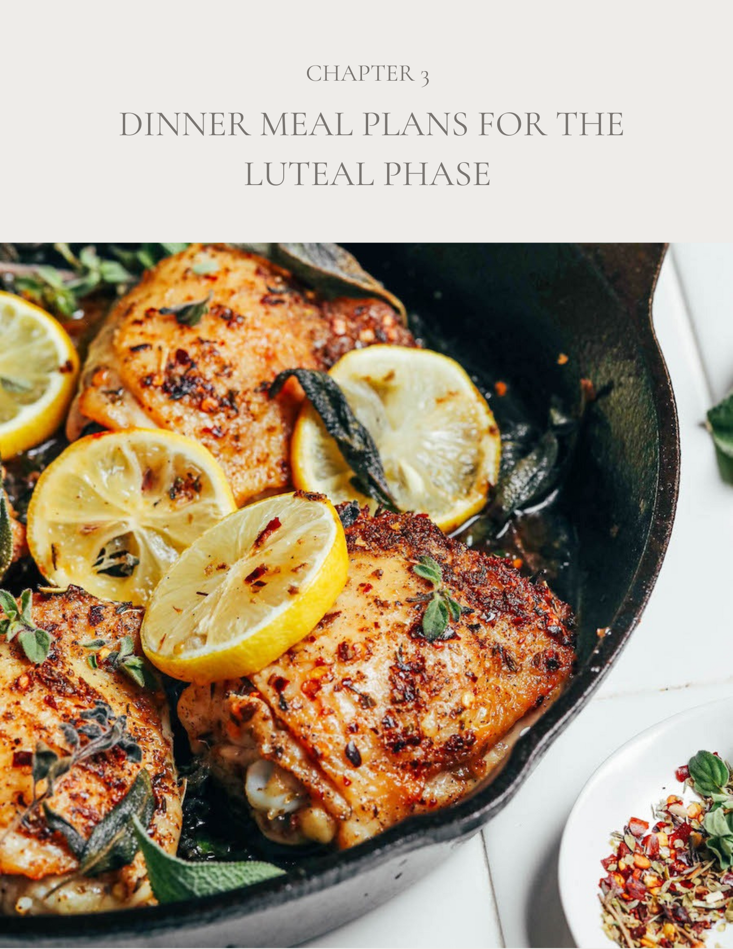 Luteal Dinner Meal